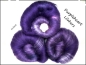 Preview: Handkardierte Batts * Purpleheart Lilaherz  *