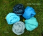 Preview: 300g Faserpaket Blau blau