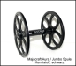 Preview: Majacraft Aura Hybrid Flyer Kit mit Jumbo Kunststoffspule, schwarz