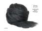 Preview: Uni Merino Anthrazit Grau, Melange