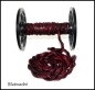 Preview: Merino Maulbeerseide Blutnacht, Schwarz Rot