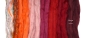 Preview: Faserpaket " Fenja Orange Rot " FARBVERLAUF Kardieren MISCHEN etc. 