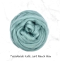 Preview: Tussah Seide, Kalle zart rauch blau
