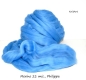 Preview: Merino Uni, Mittel Blau Philippa - statt 4,77 €