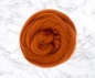 Preview: Uni Merino Rost, Dunkel Orange
