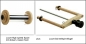 Preview: Louet IrT High speed Flyer / SCHNELLSPINNFLÜGEL + Lace Schnellspinnspule mit dickem Kern IrT