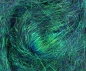 Preview: Angelina, Pfau Blau Grün