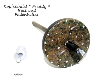 NEU Kopfspindel * Freddy * & Batt & Fadenhalter, schön verpackt