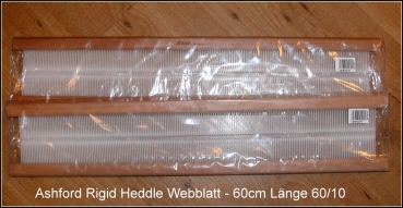 Ashford Rigid Heddle Webblatt, 60cm Länge, 60/10 - statt 27,40 €