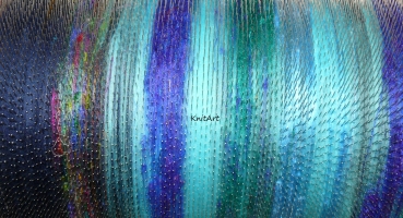 NEU Knit ARTBatt * BLUE *