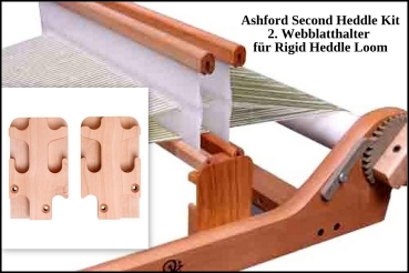 Ashford Second Heddle Kit - 2. Webblatthalter für Rigid Heddle Loom - Np. 22,10 €