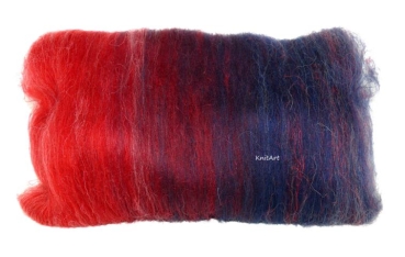 Preview: Handkardierte Batts * Baccara & Mitternacht *