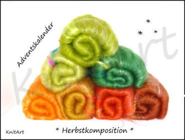 Preview: Adventskalender * Herbstkomposition * - auch Farbverlauf