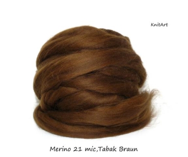 Uni Merino Tabak Braun