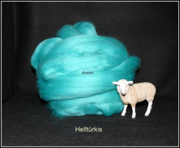 Uni Merino Helltürkis Blau