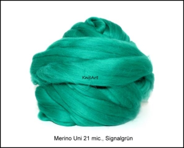 Uni Merino Signal Jade Grün