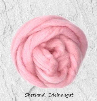 Preview: NEU Shetland, Edelnougat - Rosa