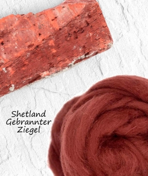 Shetland, gebrannter Ziegel