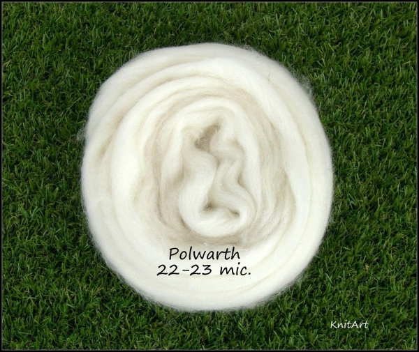 Polwarth Top, Weiss