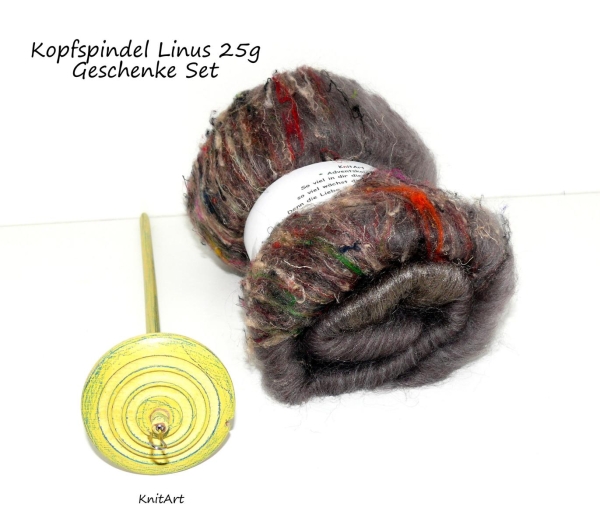 Kopfspindel Linus 25g - Geschenke Set