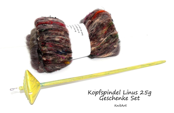 Kopfspindel Linus 25g - Geschenke Set