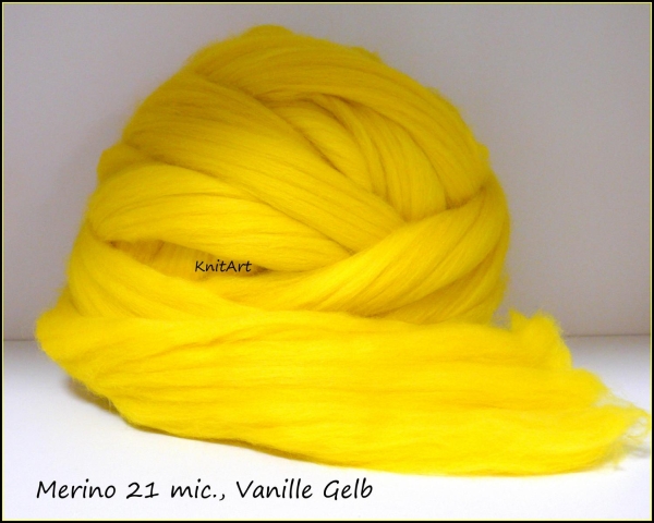 Uni Merino, Vanille Gelb