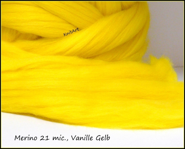 Uni Merino, Vanille Gelb