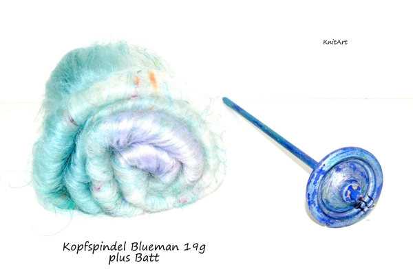 Kopfspindel Blueman 19g & Batt