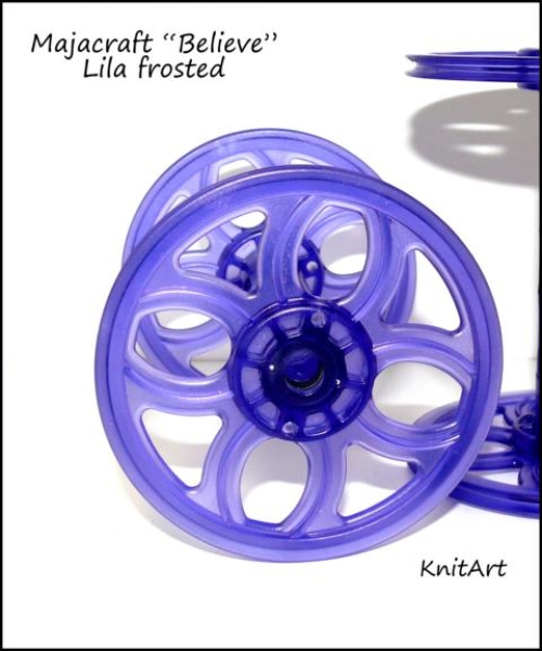 NEU Majacraft Spule, Sonderedition " Believe " Lila frosted