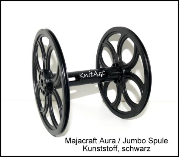 Majacraft Aura Hybrid Flyer Kit mit Jumbo Kunststoffspule, schwarz