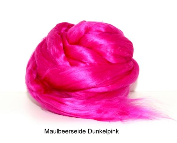 Maulbeerseide, Dunkel Pink
