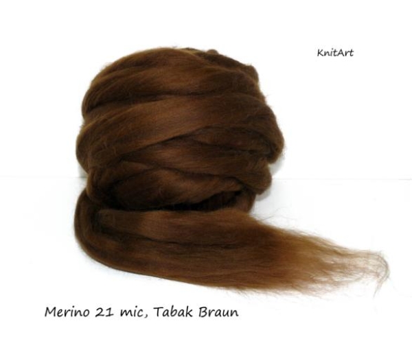 Uni Merino Tabak Braun