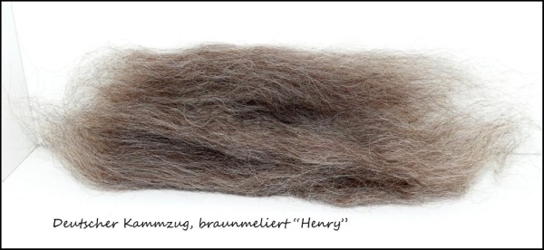 Deutsche Mischschaffaser Henry, Braun meliert