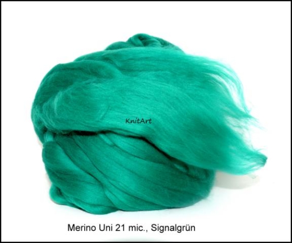 Uni Merino Signal Jade Grün