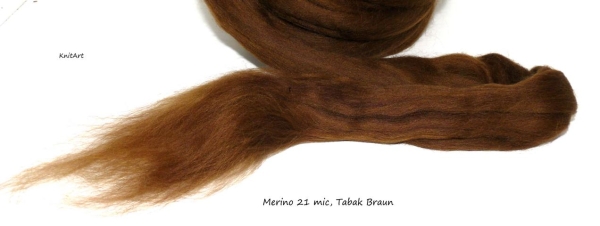 Uni Merino Tabak Braun