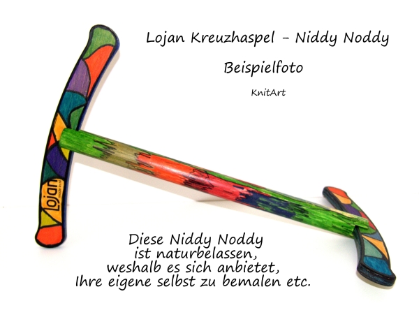 Lojan Niddy Noddy - Kreuzhaspel - magnetisch