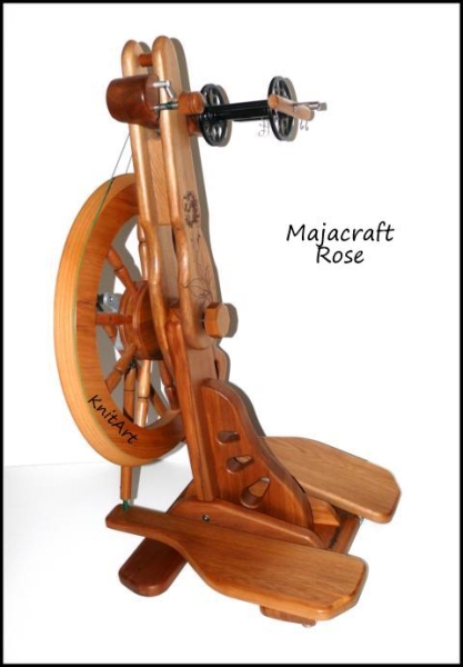 Majacraft Spinnrad Rose