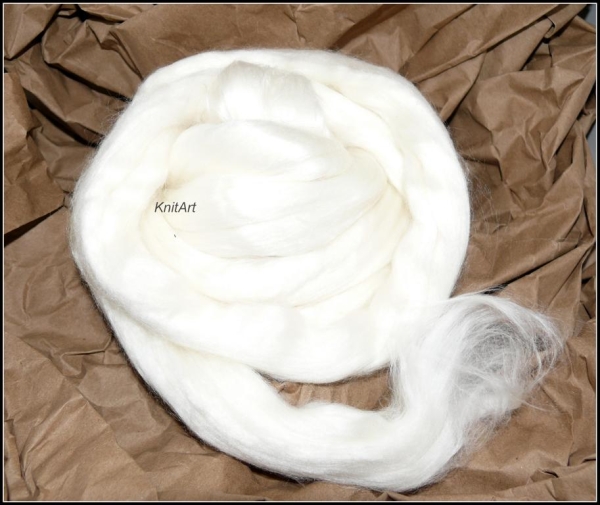 Merino Weiss, Ute 15 mic. Neuseeland Faser Ute