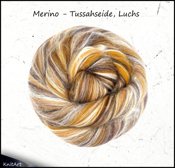 Merino Tussahseide, Luchs