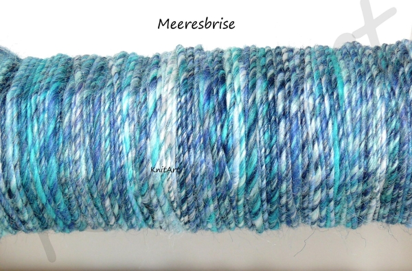 Meeresbrise, Blau coloriert