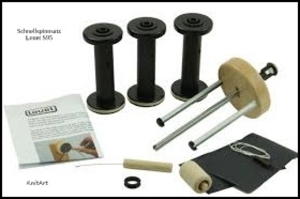 Louet S95 Victoria Spinnrad, lackiert / Reisespinnrad